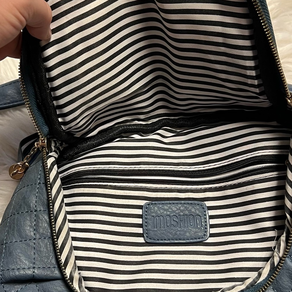 IMOSHION leather backpack - Picture 3 of 5